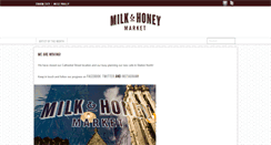 Desktop Screenshot of milkandhoneybaltimore.com